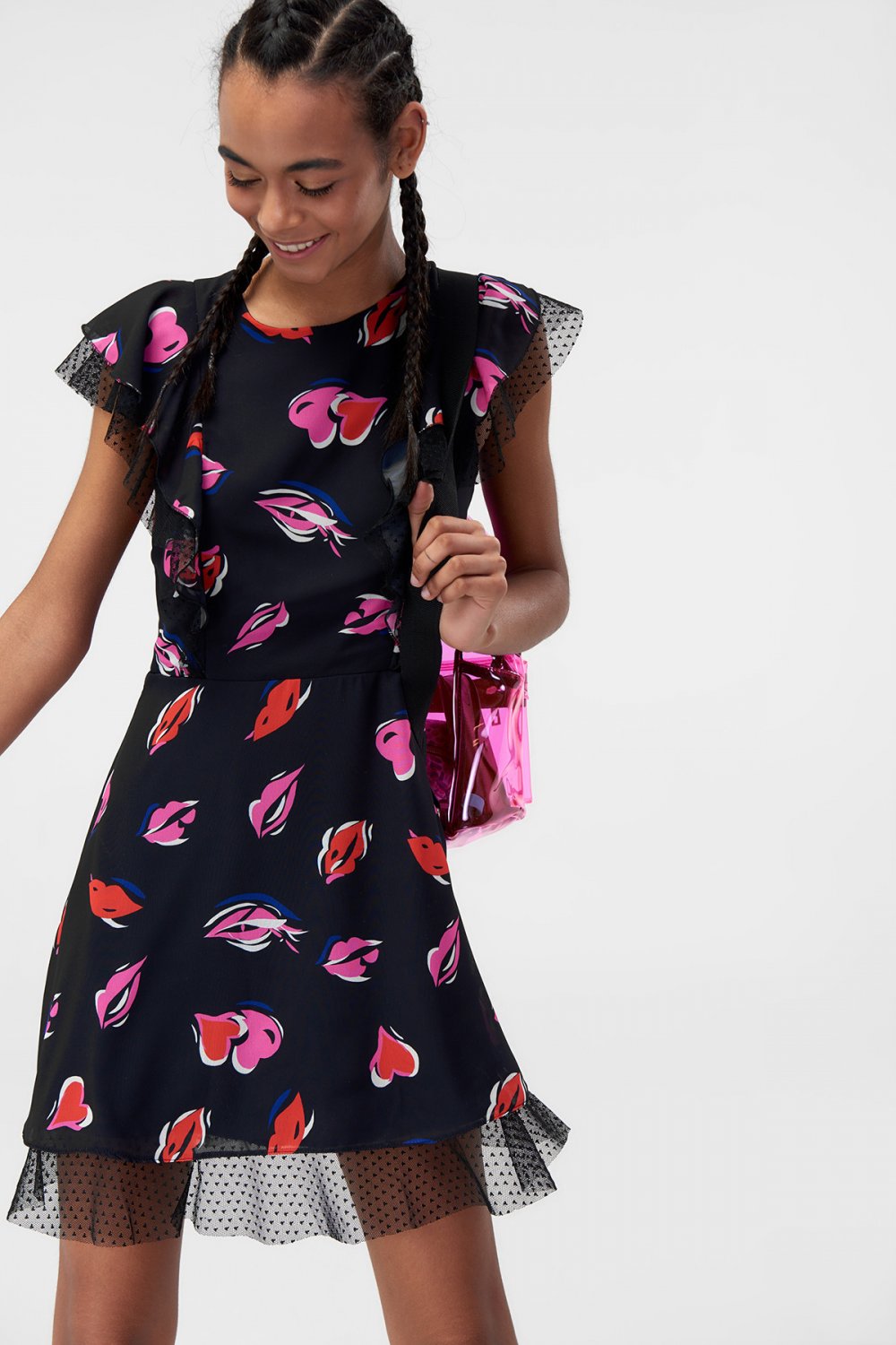 Tıbbi uygulama hatası Hazine ayıp çilek desenli tül elbise