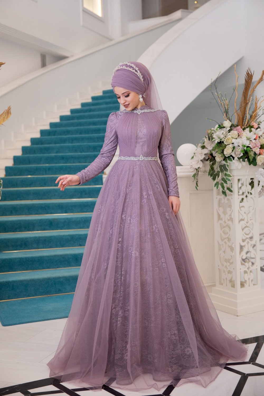 Al-Marah Leylak Rüya Abiye Elbise Al-Marah Leylak Rüya Abiye Elbise