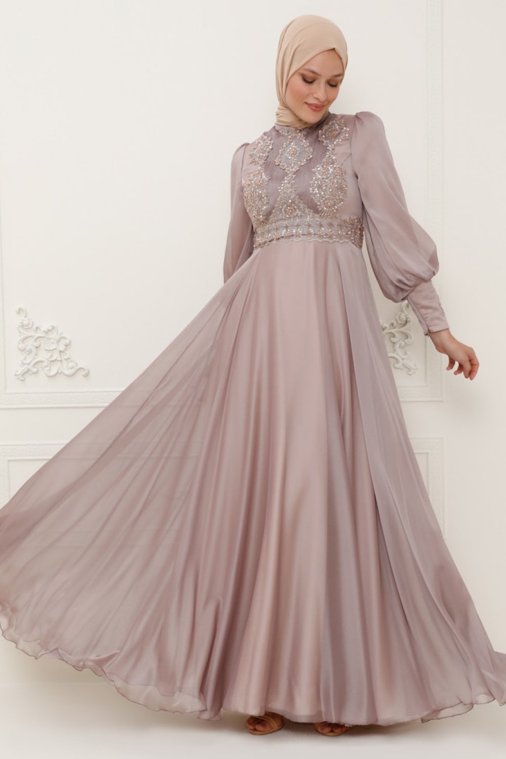 SomFashion Vizon Kayra Abiye Elbise SomFashion Vizon Kayra Abiye Elbise