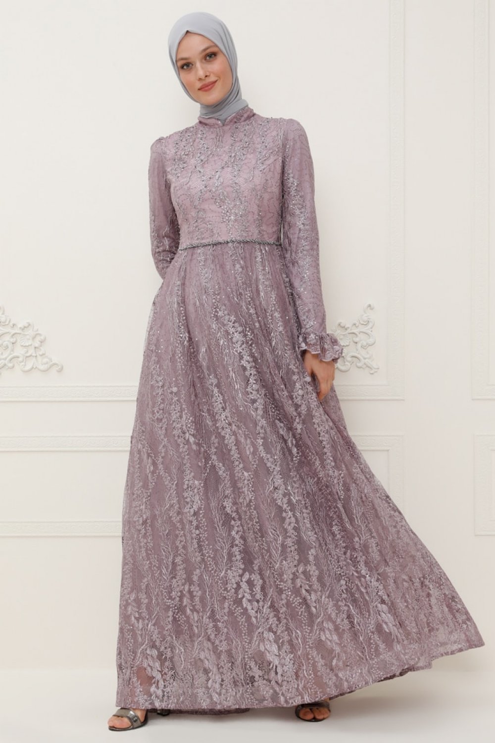 SomFashion Lila Eylül Abiye Elbise SomFashion Lila Eylül Abiye Elbise